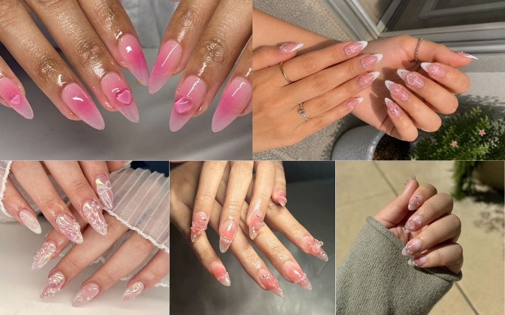 Top 50+ Mẫu Nail Trắng Hồng Đẹp Nhẹ Nhàng, Sang Chảnh 2026 - 6