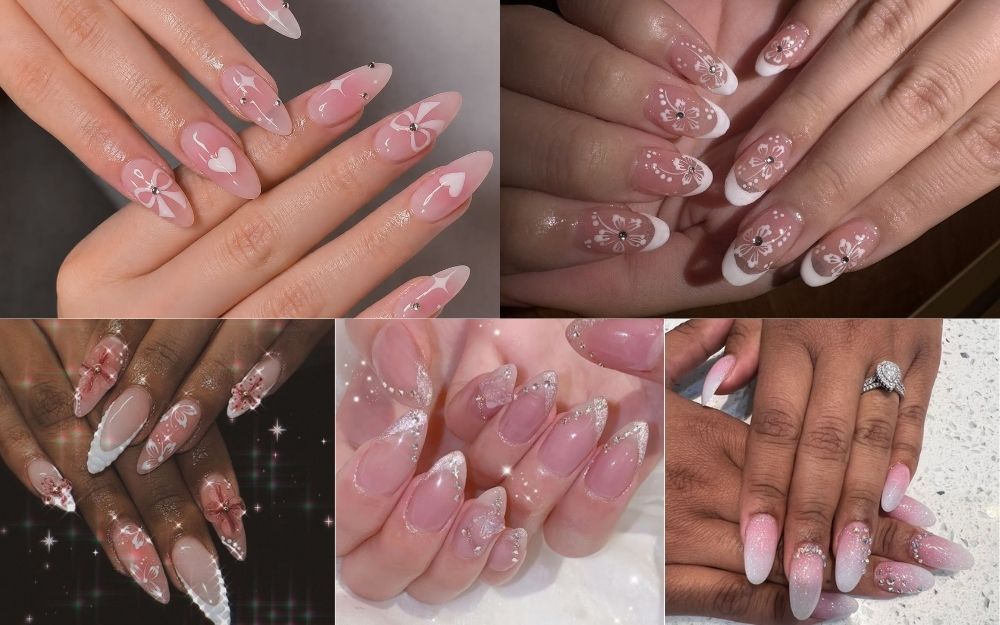 Top 50+ Mẫu Nail Trắng Hồng Đẹp Nhẹ Nhàng, Sang Chảnh 2026 - 7