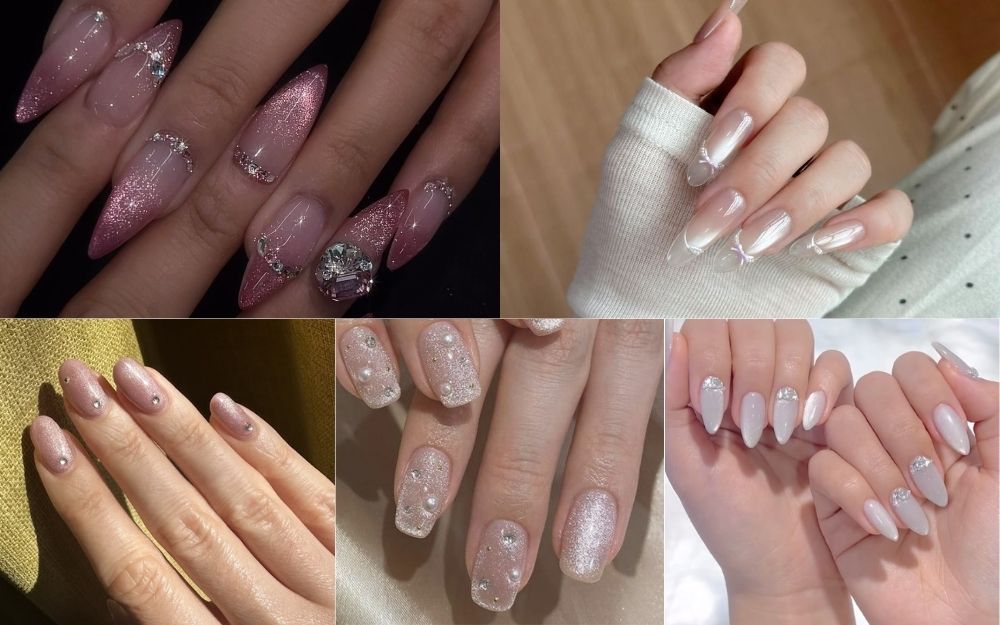 Top 50+ Mẫu Nail Trắng Mắt Mèo Sang Chảnh, Cuốn Hút Năm 2026 - 4