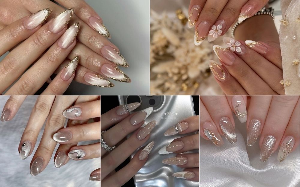 Top 50+ Mẫu Nail Trắng Mắt Mèo Sang Chảnh, Cuốn Hút Năm 2026 - 8