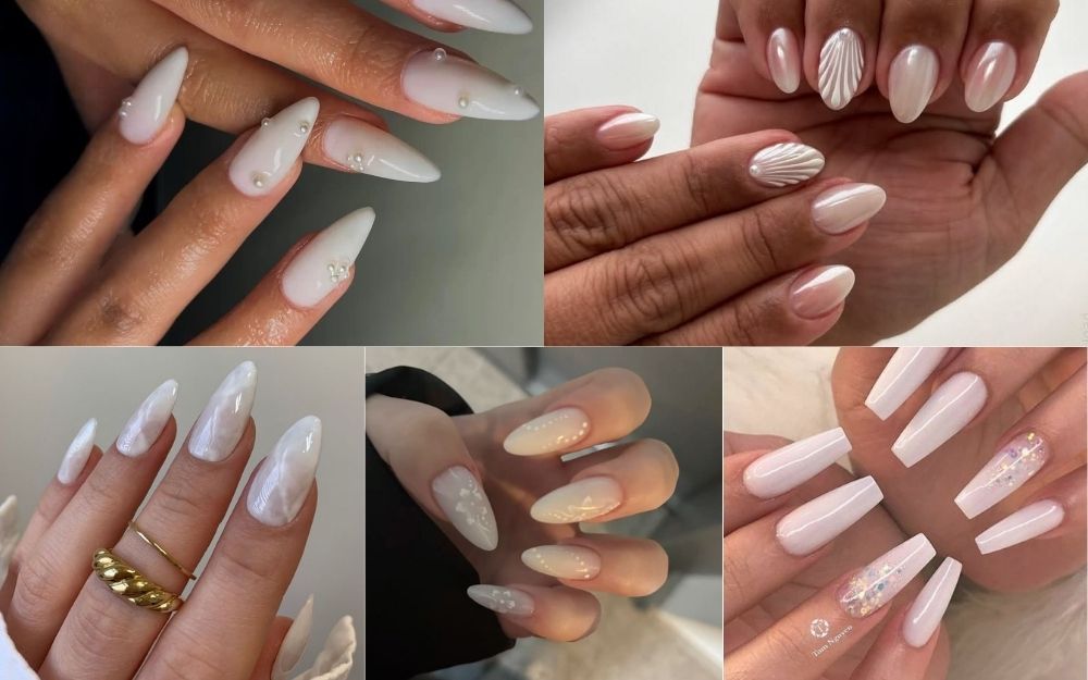 Top 100+ Mẫu Nail Trắng Sữa Đẹp Thượng Lưu, Sành Điệu Nhất 2026 - 17