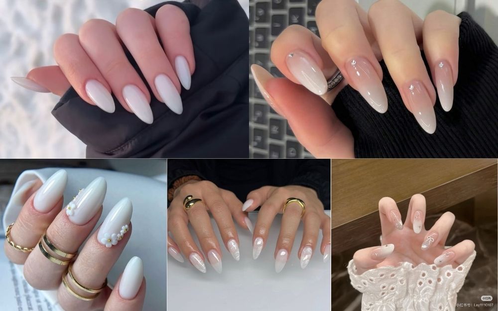 Top 100+ Mẫu Nail Trắng Sữa Đẹp Thượng Lưu, Sành Điệu Nhất 2026 - 18