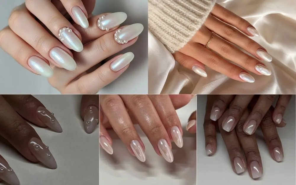 Top 50+ Mẫu Nail Trắng Tráng Gương Đẹp Sang Chảnh 2026 - 2