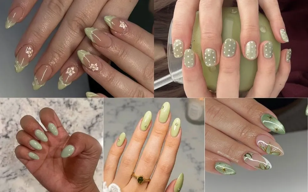 Top 30 Mẫu Nail Xanh Lá Độc Đáo, Hot Trend Cho Nàng [2026] - 1