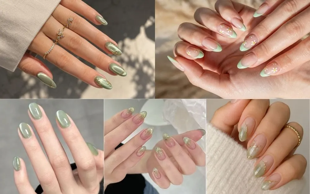 Top 30 Mẫu Nail Xanh Lá Độc Đáo, Hot Trend Cho Nàng [2026] - 2