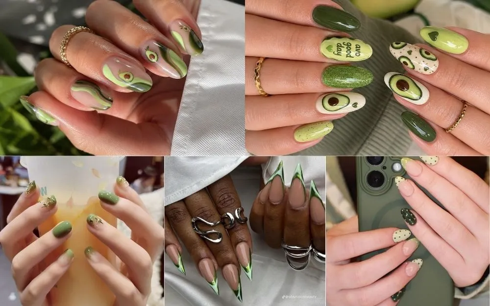 Top 30 Mẫu Nail Xanh Lá Độc Đáo, Hot Trend Cho Nàng [2026] - 4