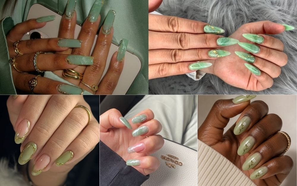 Top 30 Mẫu Nail Xanh Lá Độc Đáo, Hot Trend Cho Nàng [2026] - 5