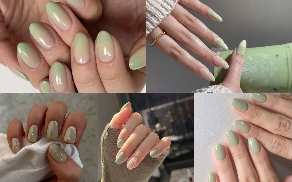 Top 30+ Mẫu Nail Xanh Lá Pastel Đẹp Nhẹ Nhàng, Tôn Da 2026 - 2