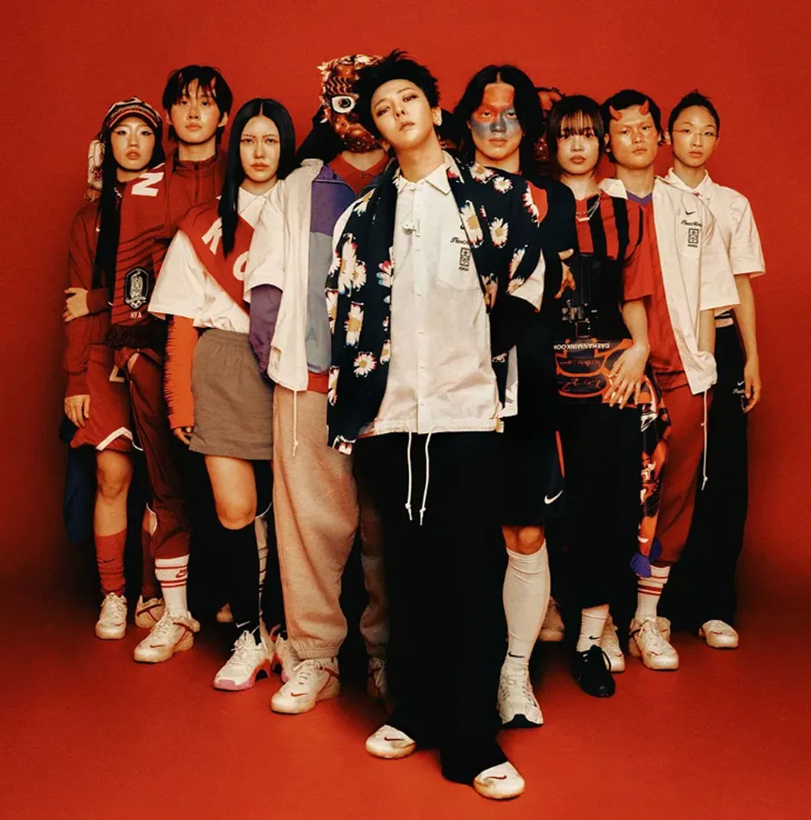 G-Dragon và PEACEMINUSONE đồng hành cùng đội tuyển Hàn Quốc