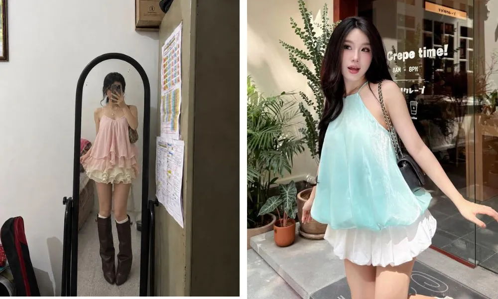Gợi ý cách phối đồ với áo hở lưng đẹp và thời thượng - 6