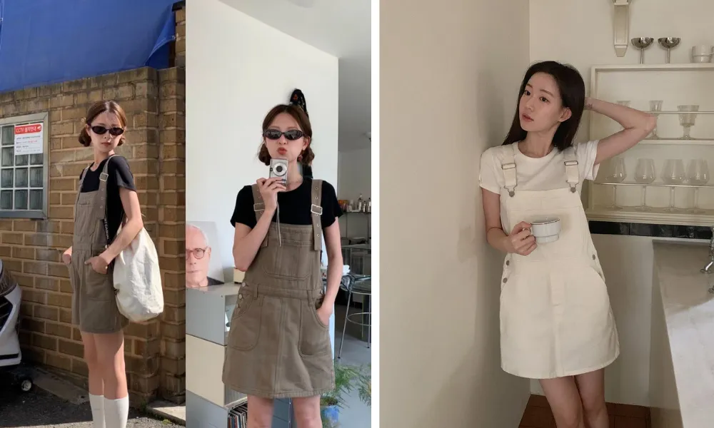 Gợi ý 10 cách phối đồ với váy yếm đẹp, thời trang cho phái nữ - 4