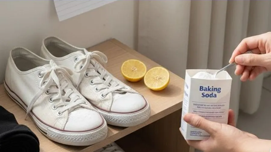 Dùng baking soda để hút ẩm và khử mùi