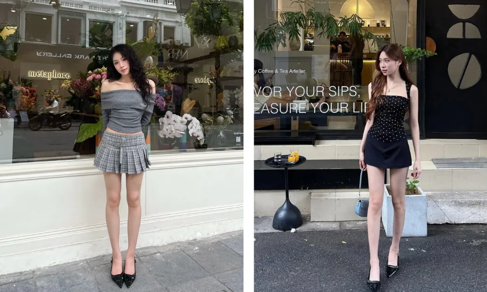 Mặc váy chữ A mang giày gì đẹp, tôn dáng cho nàng? - 2