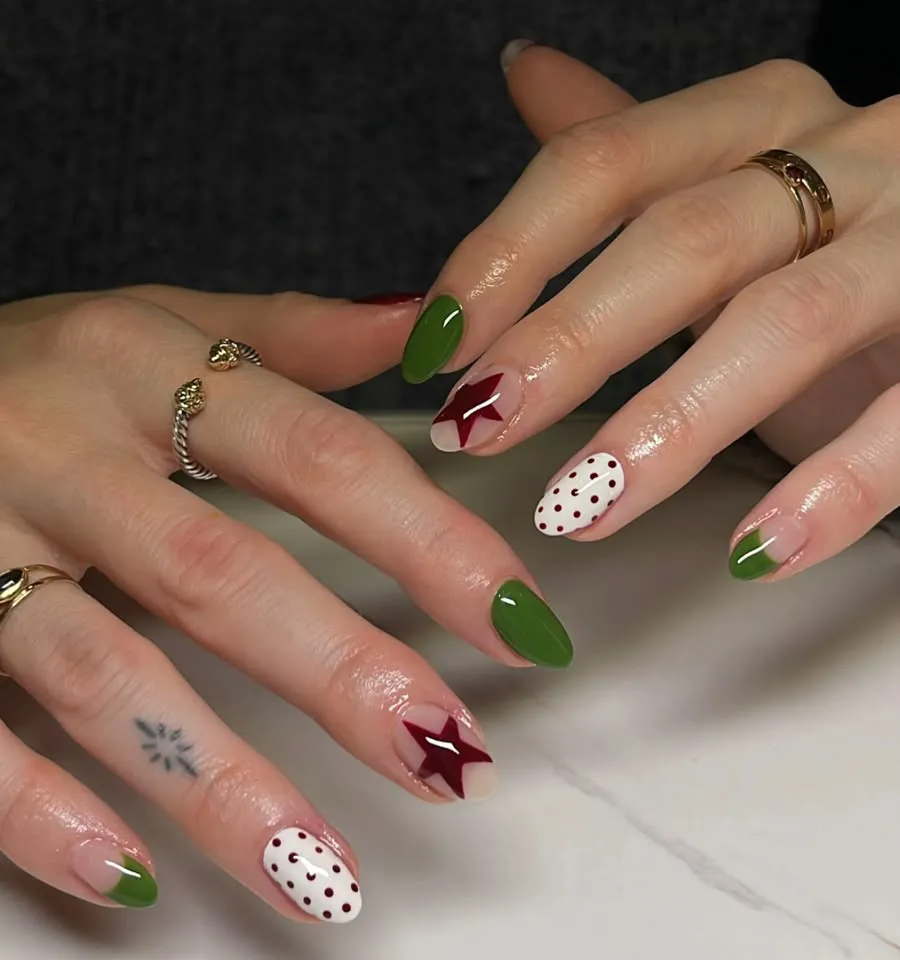 Nail World Cup bóng đá tối giản