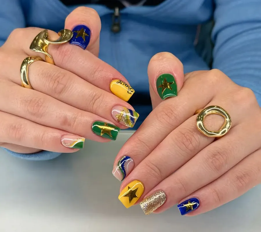 Nail Football Girl