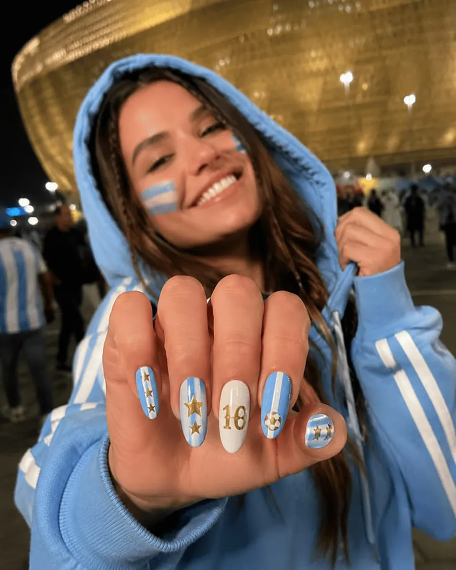 Nail lấy cảm hứng từ Lionel Messi