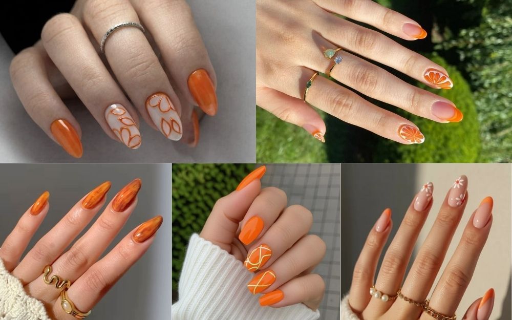 Top 30+ Mẫu Nail Cam Đẹp, Sang Chảnh Và Tôn Da 2026 - 1