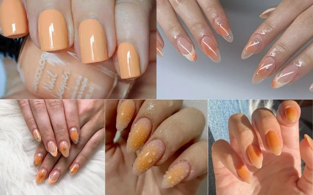 Top 30+ Mẫu Nail Cam Sữa Đẹp, Ngọt Ngào Đang Trend Năm 2026 - 1