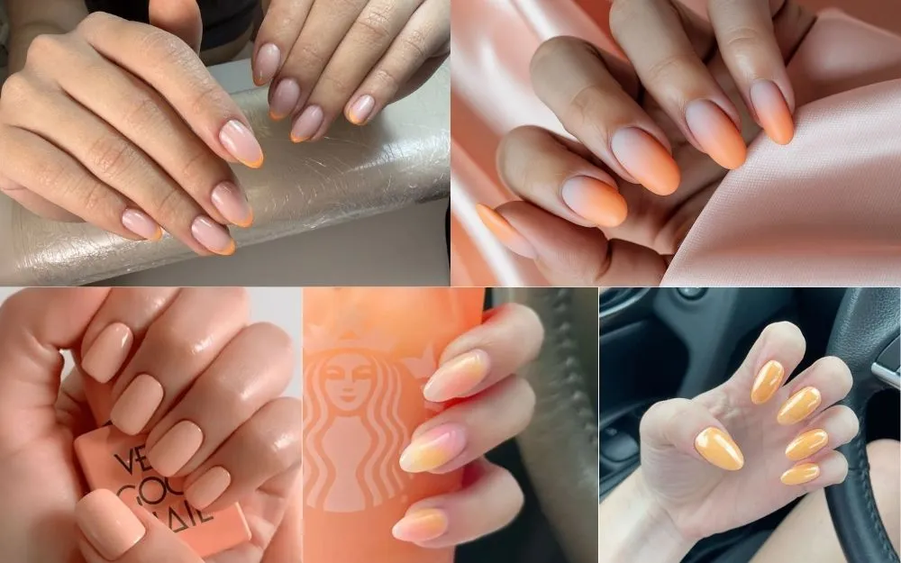 Top 30+ Mẫu Nail Cam Sữa Đẹp, Ngọt Ngào Đang Trend Năm 2026 - 5