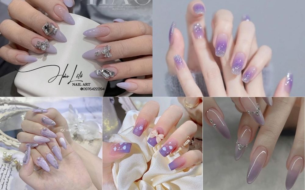 TOP 99+ Mẫu Nail Tím Đẹp, Sang Chảnh, Tôn Da Trending 2026 - 3