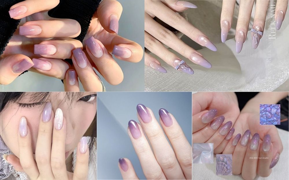 TOP 99+ Mẫu Nail Tím Đẹp, Sang Chảnh, Tôn Da Trending 2026 - 4