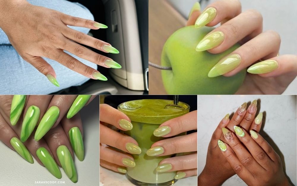 99+ Mẫu Nail Xanh Bơ, Xanh Chuối, Xanh Cốm Trendy 2026 - 10