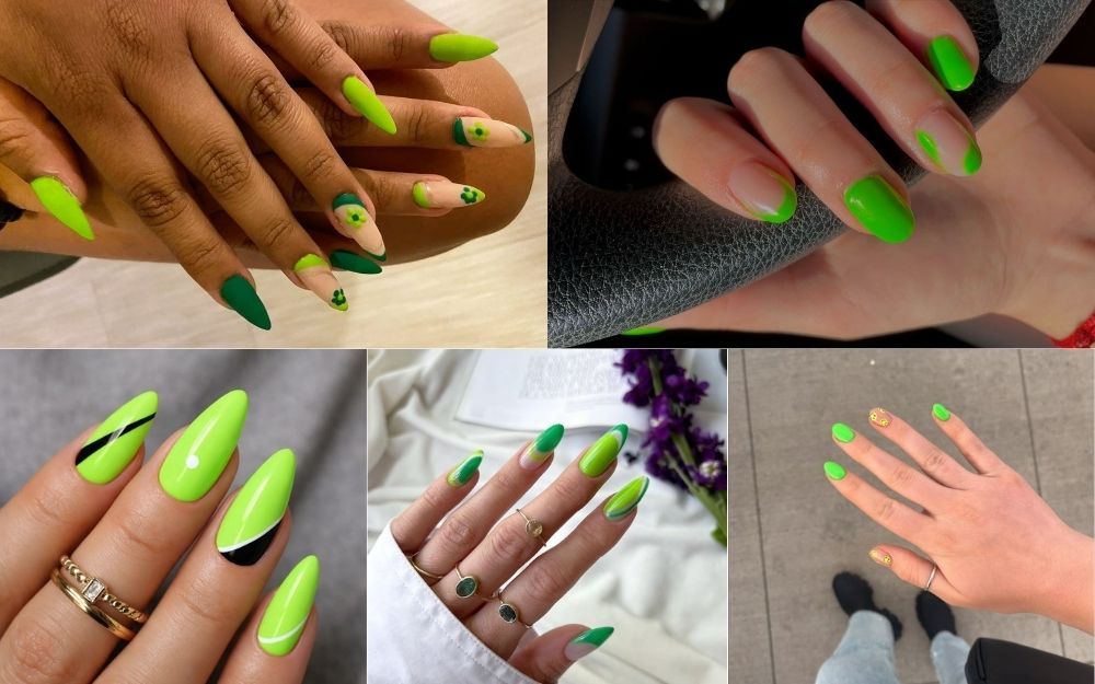 99+ Mẫu Nail Xanh Bơ, Xanh Chuối, Xanh Cốm Trendy 2026 - 12