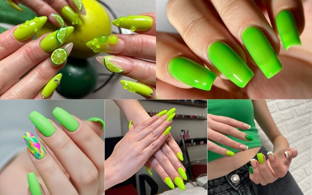 99+ Mẫu Nail Xanh Bơ, Xanh Chuối, Xanh Cốm Trendy 2026 - 13