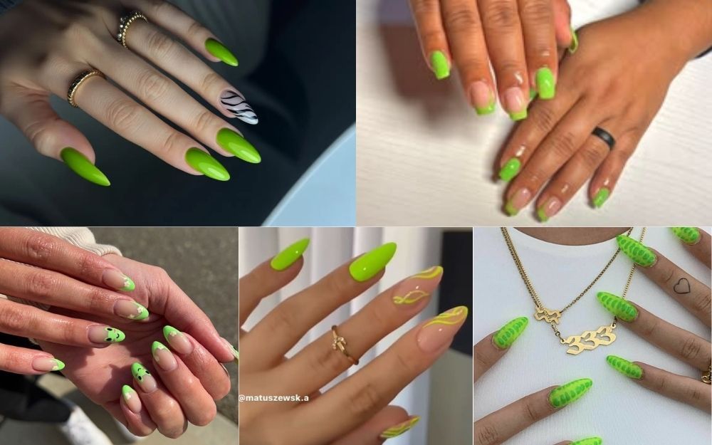 99+ Mẫu Nail Xanh Bơ, Xanh Chuối, Xanh Cốm Trendy 2026 - 14
