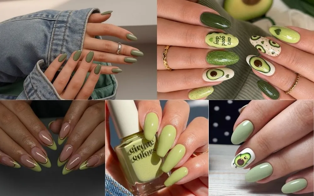 99+ Mẫu Nail Xanh Bơ, Xanh Chuối, Xanh Cốm Trendy 2026 - 1