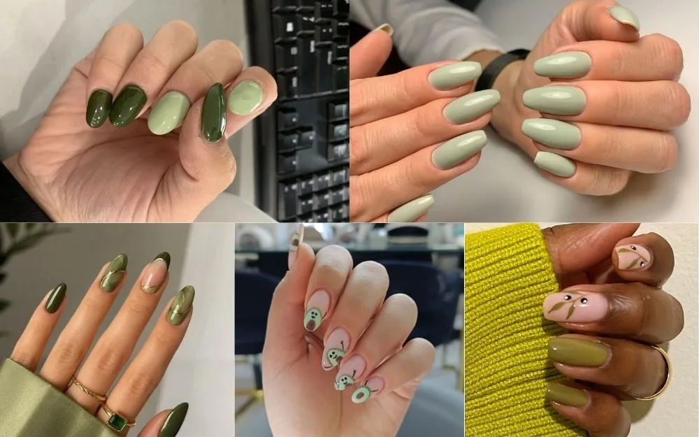 99+ Mẫu Nail Xanh Bơ, Xanh Chuối, Xanh Cốm Trendy 2026 - 4