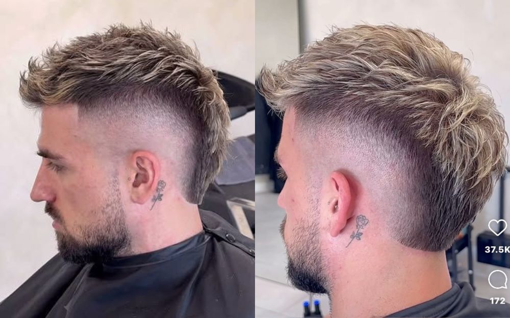 Faux Hawk Là Gì? Top 1 Kiểu Tóc Faux Hawk Nam Cá Tính 2026 - 6