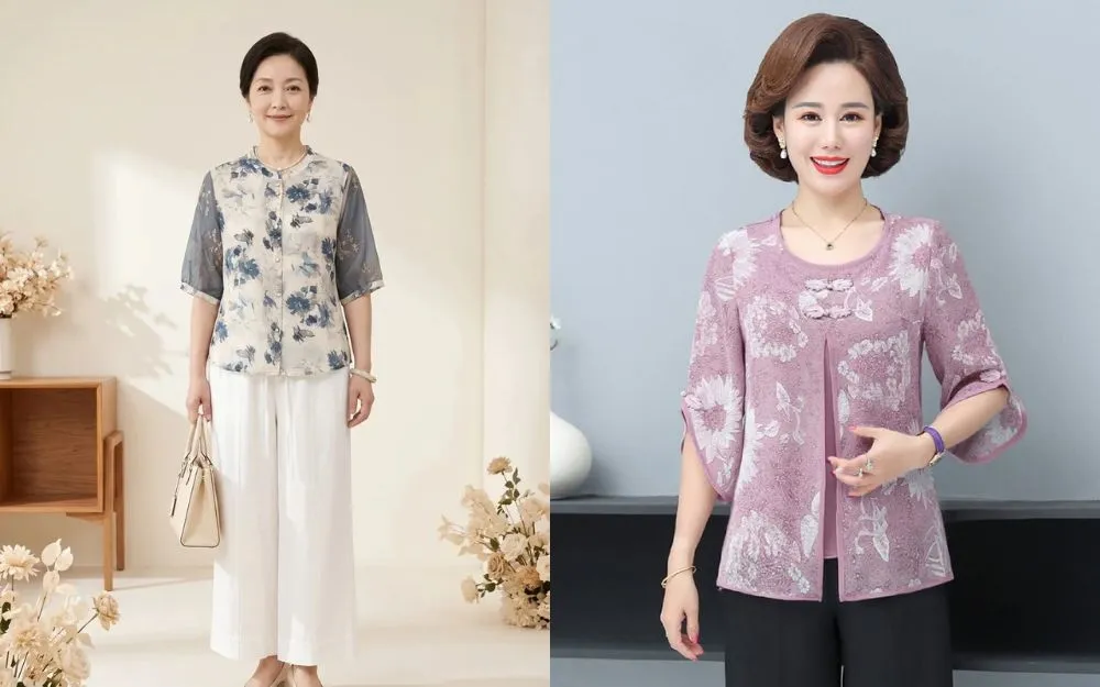 Tuổi 60 Mặc Gì Cho Đẹp? Top Cách Phối Đồ U60 Sang Trọng, Tôn Dáng - 3