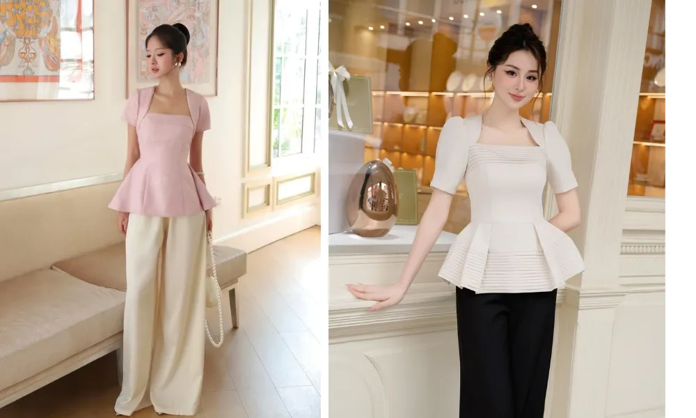 Váy peplum là gì? Các kiểu váy peplum đẹp, được yêu thích hiện nay - 2