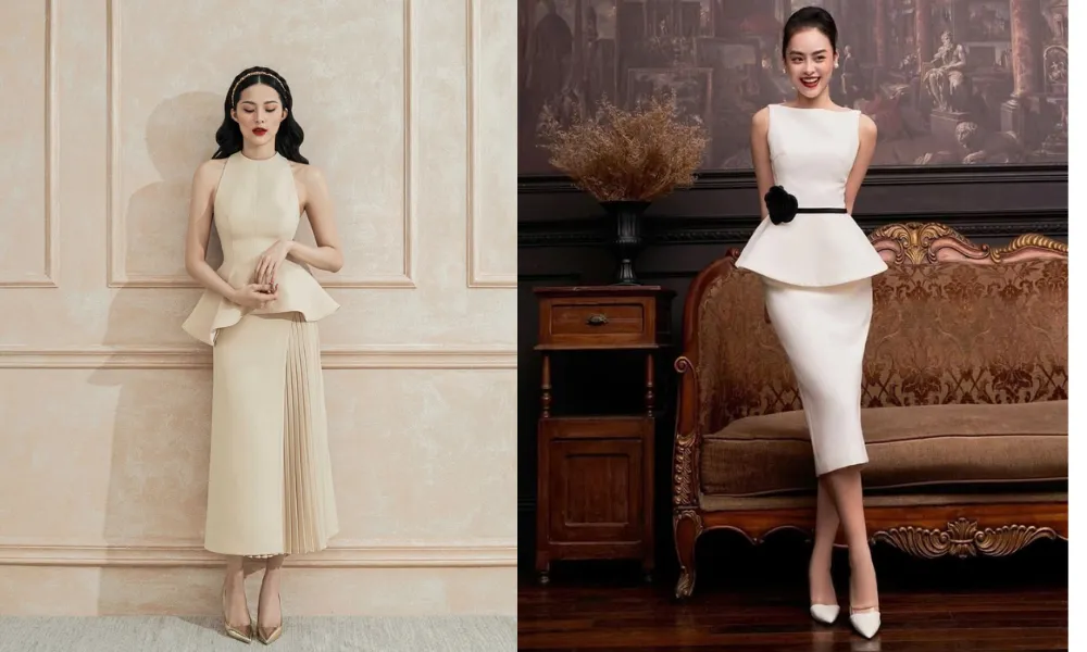 Váy peplum là gì? Các kiểu váy peplum đẹp, được yêu thích hiện nay - 7