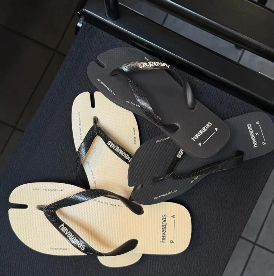 P. Andrade hợp tác cùng Havaianas mang dép xỏ ngón tabi lên sàn diễn