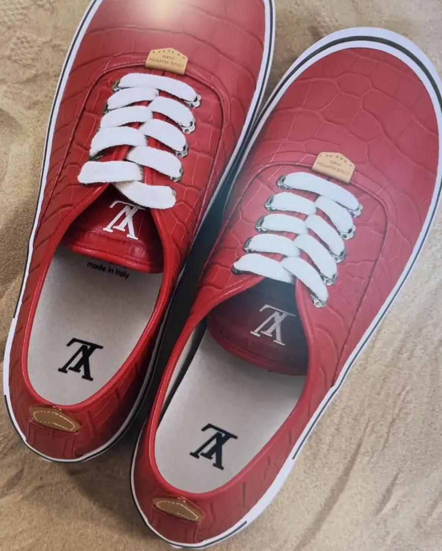 Louis Vuitton trình làng mẫu giày skate Combi
