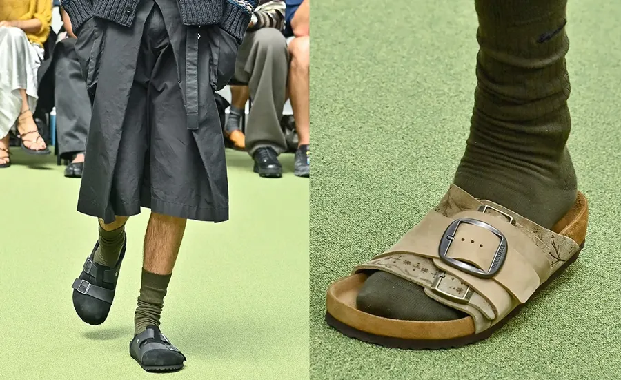 Sacai và Birkenstock tạo nên hai thiết kế hoàn toàn mới