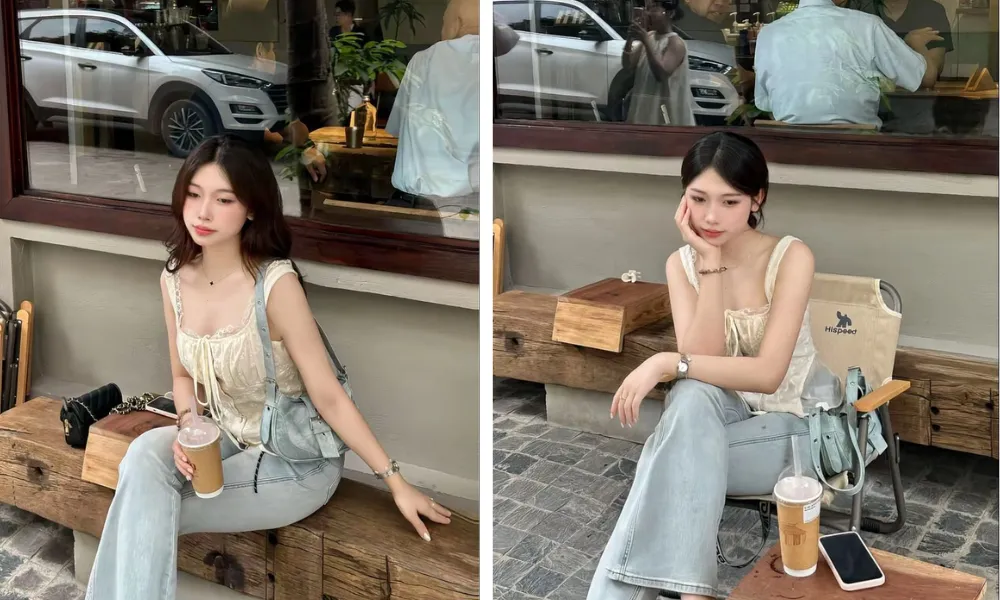 Đi cafe mặc gì cho nữ? 20+ cách phối đồ đẹp, dễ áp dụng - 1