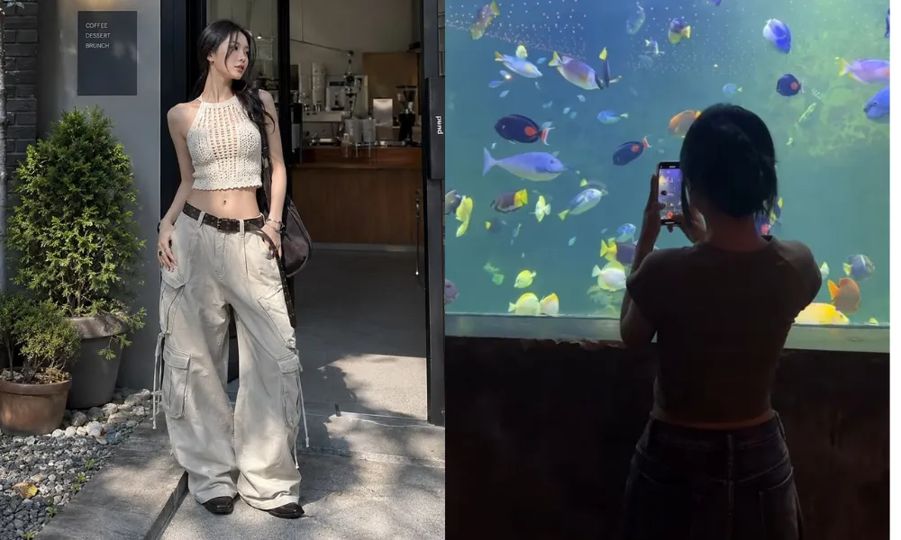 Đi thủy cung mặc gì? Top 15+ outfit đi thủy cung đẹp, thoải mái  - 5