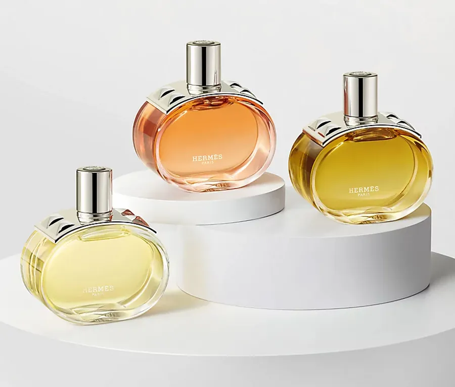 Thiết kế chai Barénia Pleine Fleur mang dấu ấn Hermès