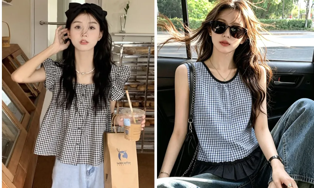Họa tiết gingham là gì? Gợi ý phối đồ với họa tiết caro gingham - 1