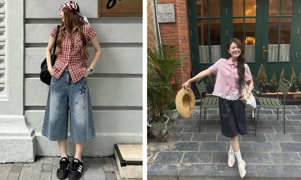 Họa tiết gingham là gì? Gợi ý phối đồ với họa tiết caro gingham - 10
