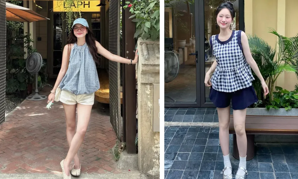 Họa tiết gingham là gì? Gợi ý phối đồ với họa tiết caro gingham - 2