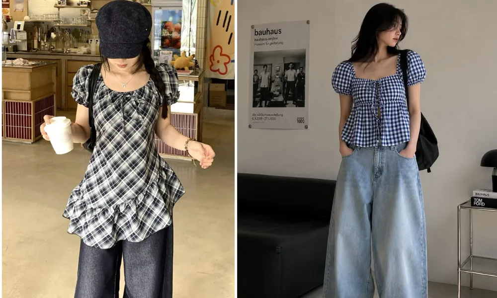 Họa tiết gingham là gì? Gợi ý phối đồ với họa tiết caro gingham - 3