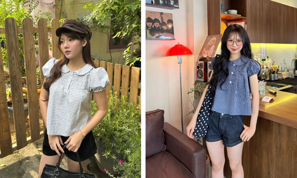 Họa tiết gingham là gì? Gợi ý phối đồ với họa tiết caro gingham - 4