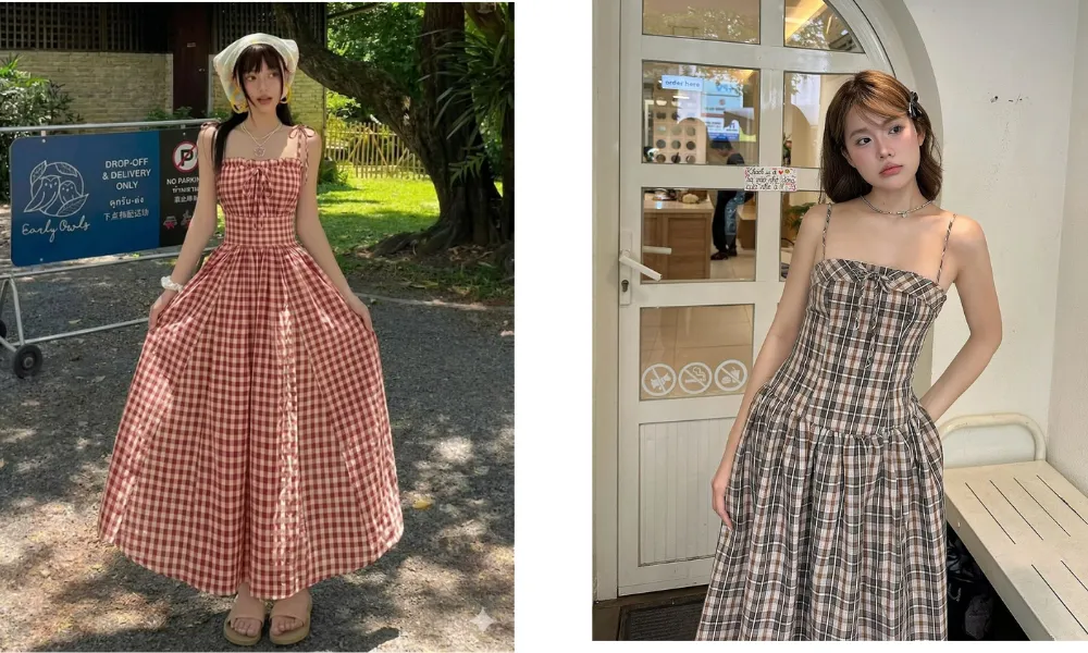 Họa tiết gingham là gì? Gợi ý phối đồ với họa tiết caro gingham - 5