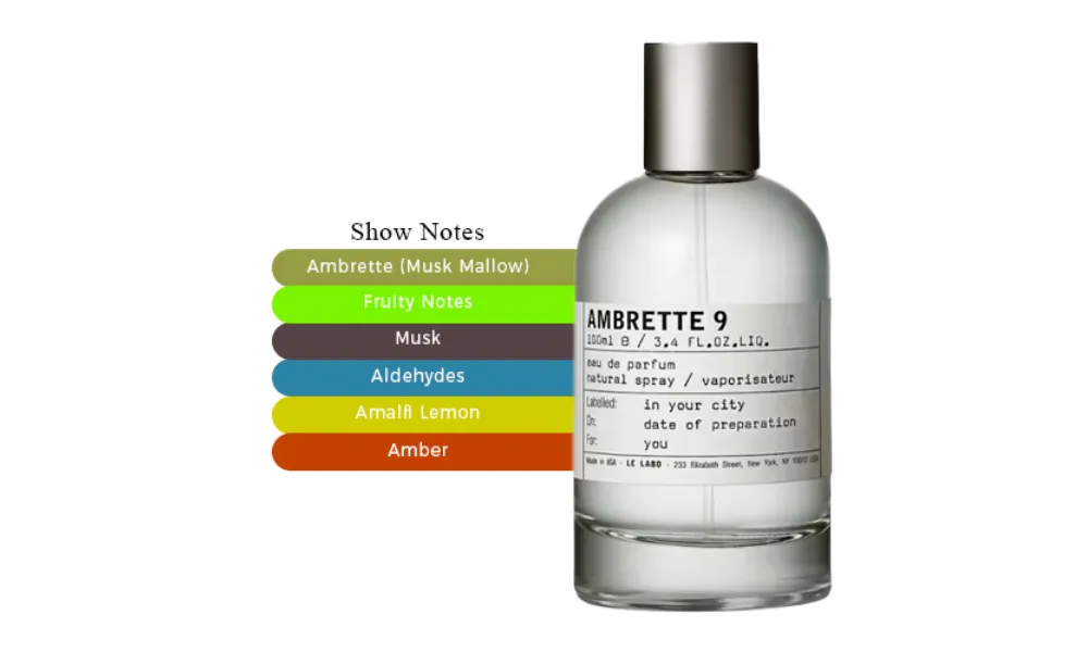 Le Labo Ambrette 9 mùi gì? Giải mã mùi hương đặc trưng của Ambrette 9 - 1