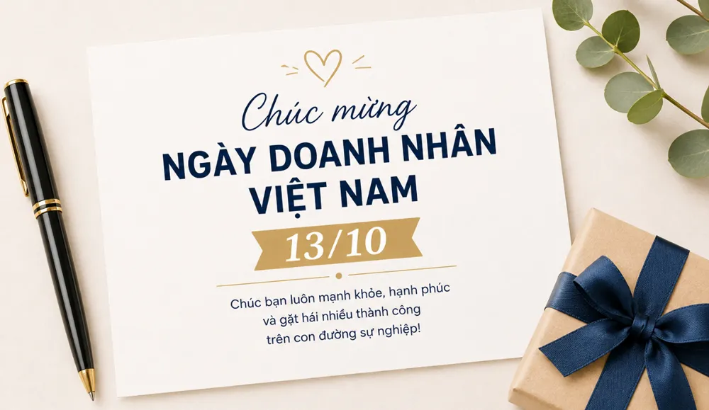 Lời chúc Ngày Doanh nhân Việt Nam dành cho bạn bè, người quen