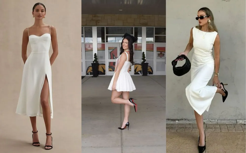 Mặc Váy Trắng Đi Giày Màu Gì? 7+ Cách Phối Đồ Slay Cuốn Hút  - 1